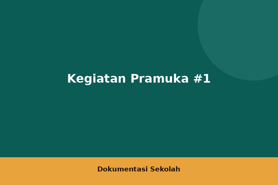 Kegiatan Pramuka
